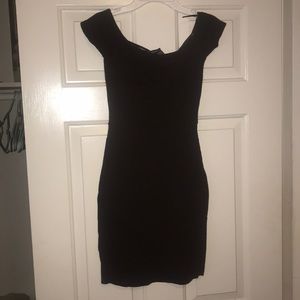 SALE! 1 WEEK ONLY. Off the shoulder black dress